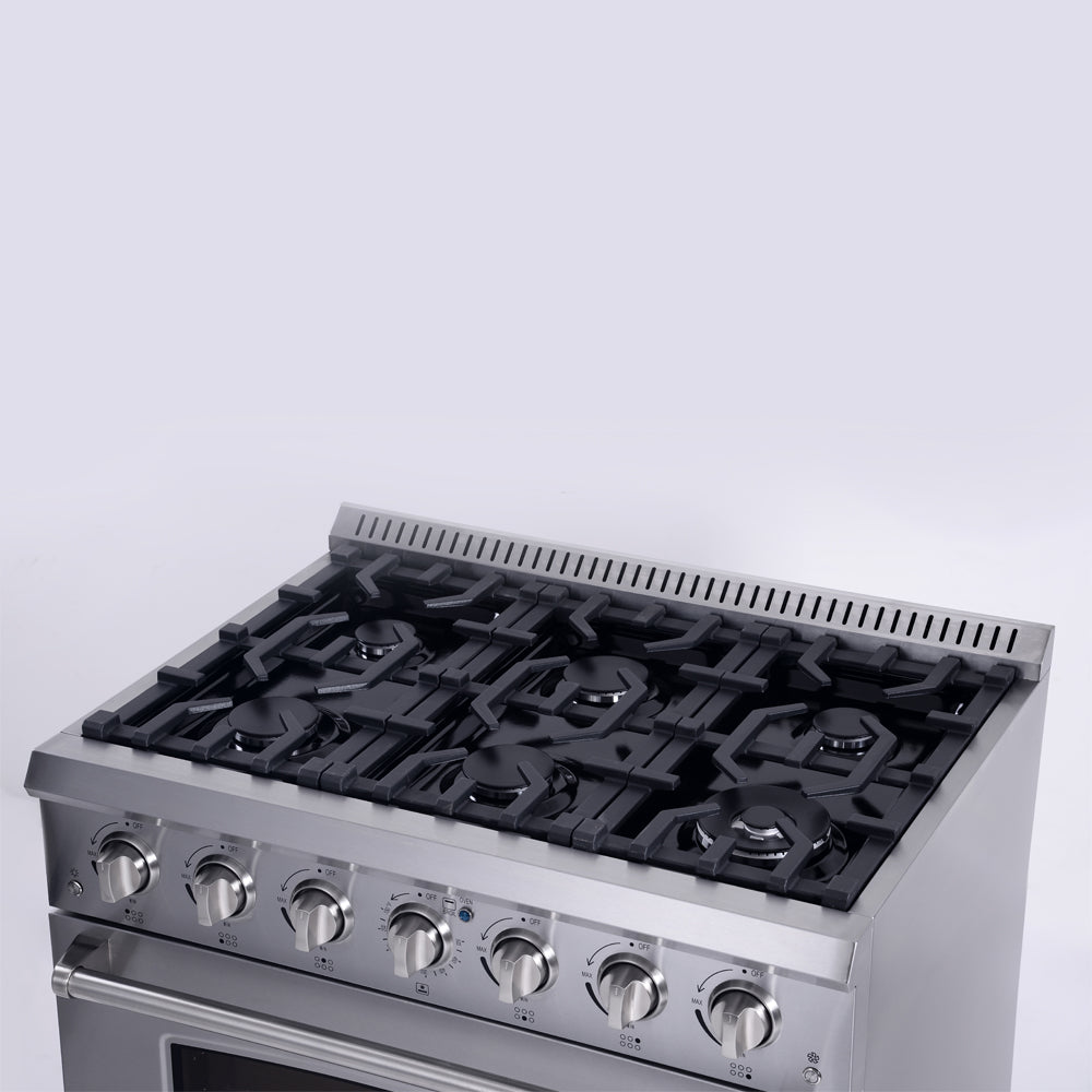 36 INCH FREESTANDING GAS RANGE