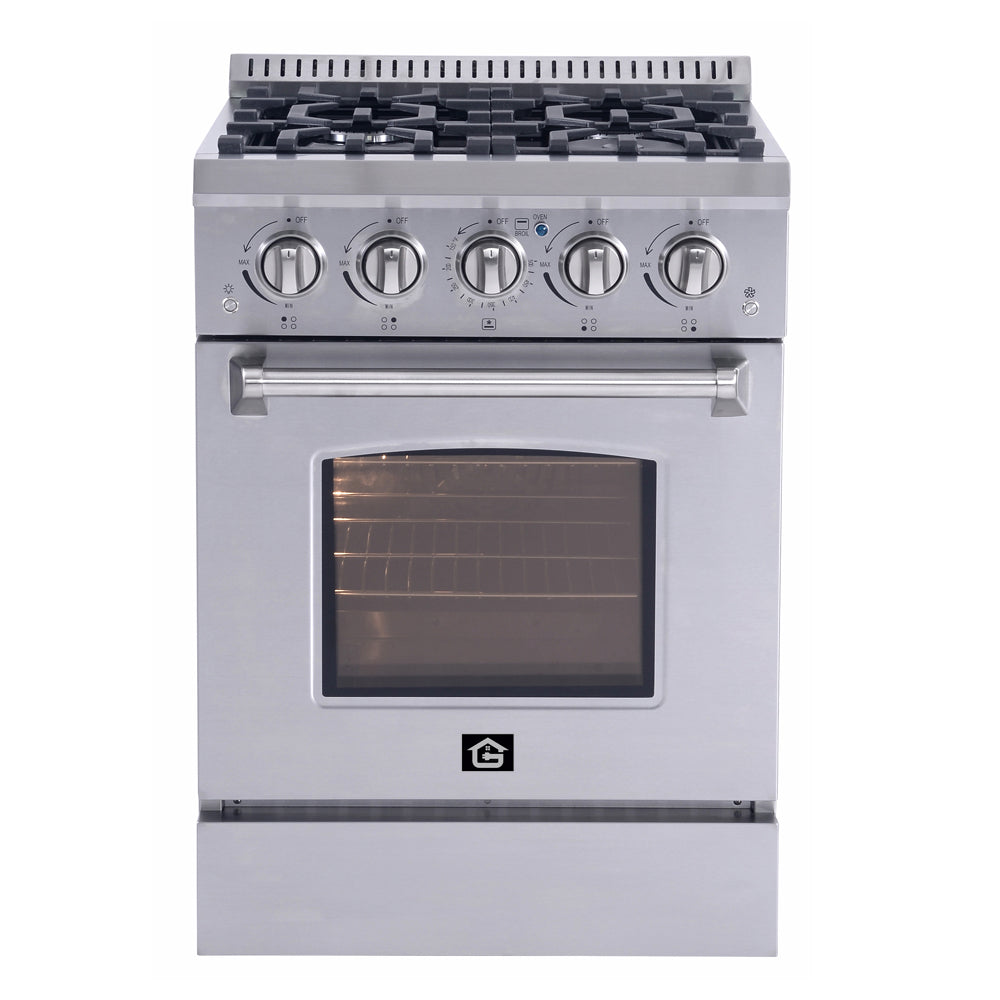 24 Inch Freestanding Range Gas Range