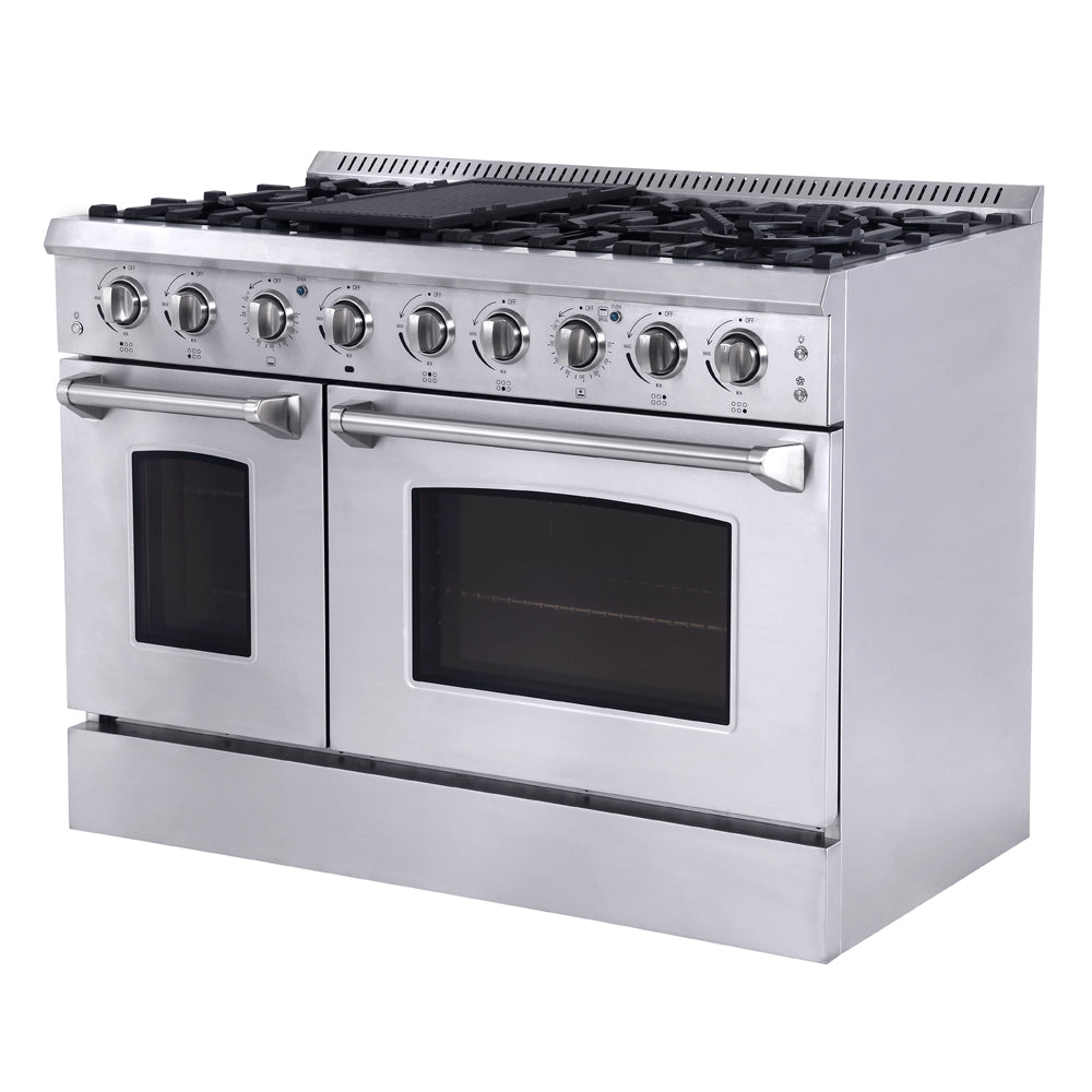 48 INCH FREESTANDING GAS RANGE